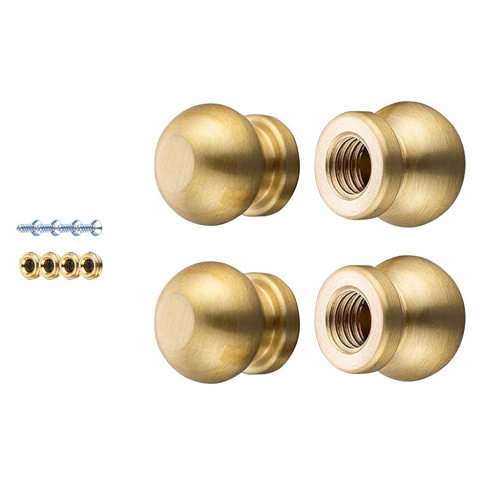 Display Risers Set - Conjunto de 4 Pés de Latão