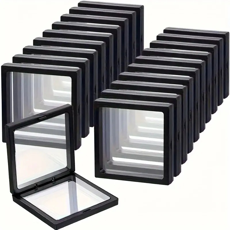 Display Case Acrylic - 20 pçs clearview 3d flutuante casos