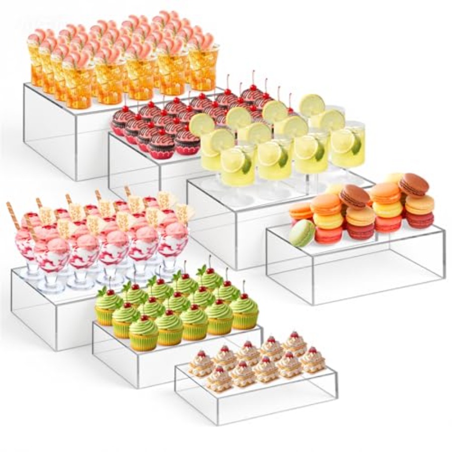 Conjunto de suportes para mesa - Display Risers Set avaliação e preço