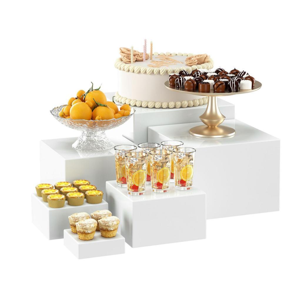 Conjunto de Suportes de Acríli - Display Risers Set avaliação e preço