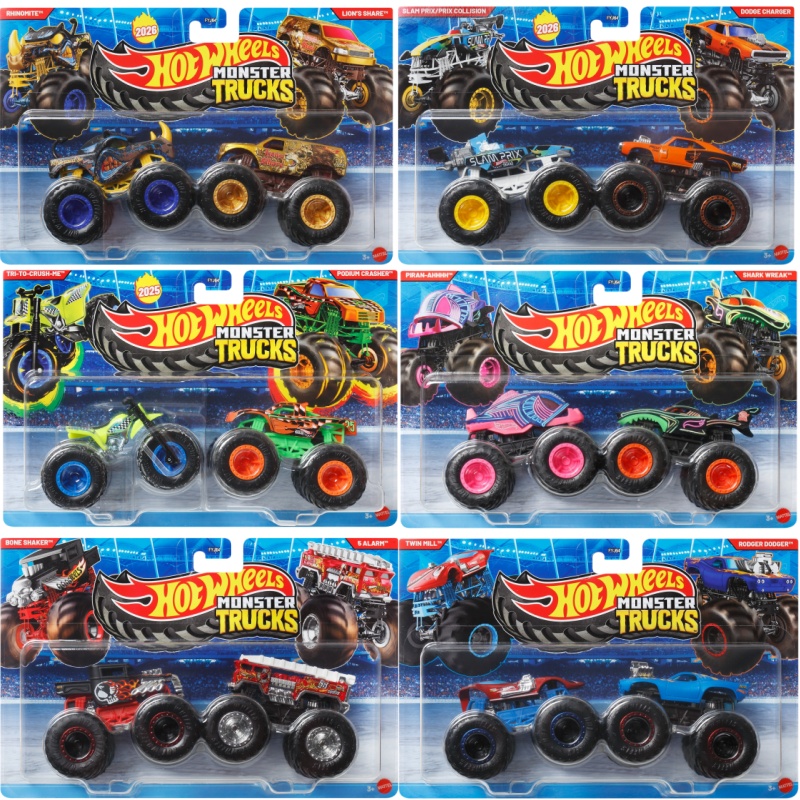 2026 Hot Wheels Monster Trucks - Hot Wheels Car Monster Trucks avaliação e preço