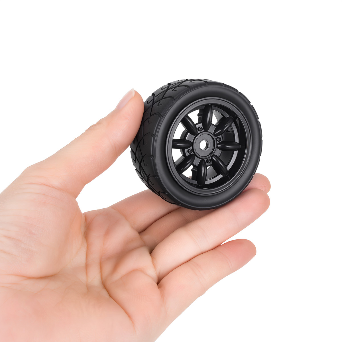 4 Peças de Pneus de Borracha H - Tamiya Model Rc Car avaliação e preço